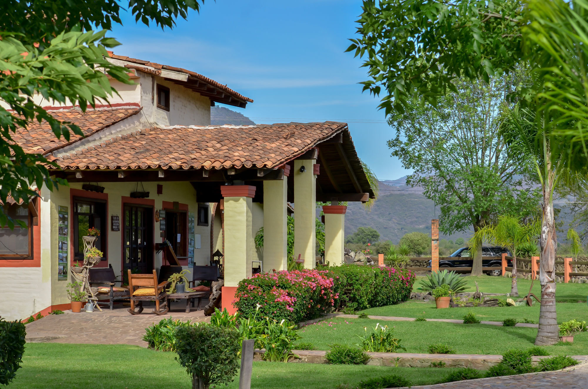 Hotel Rancho La Esmeralda Mascota Bagian luar foto