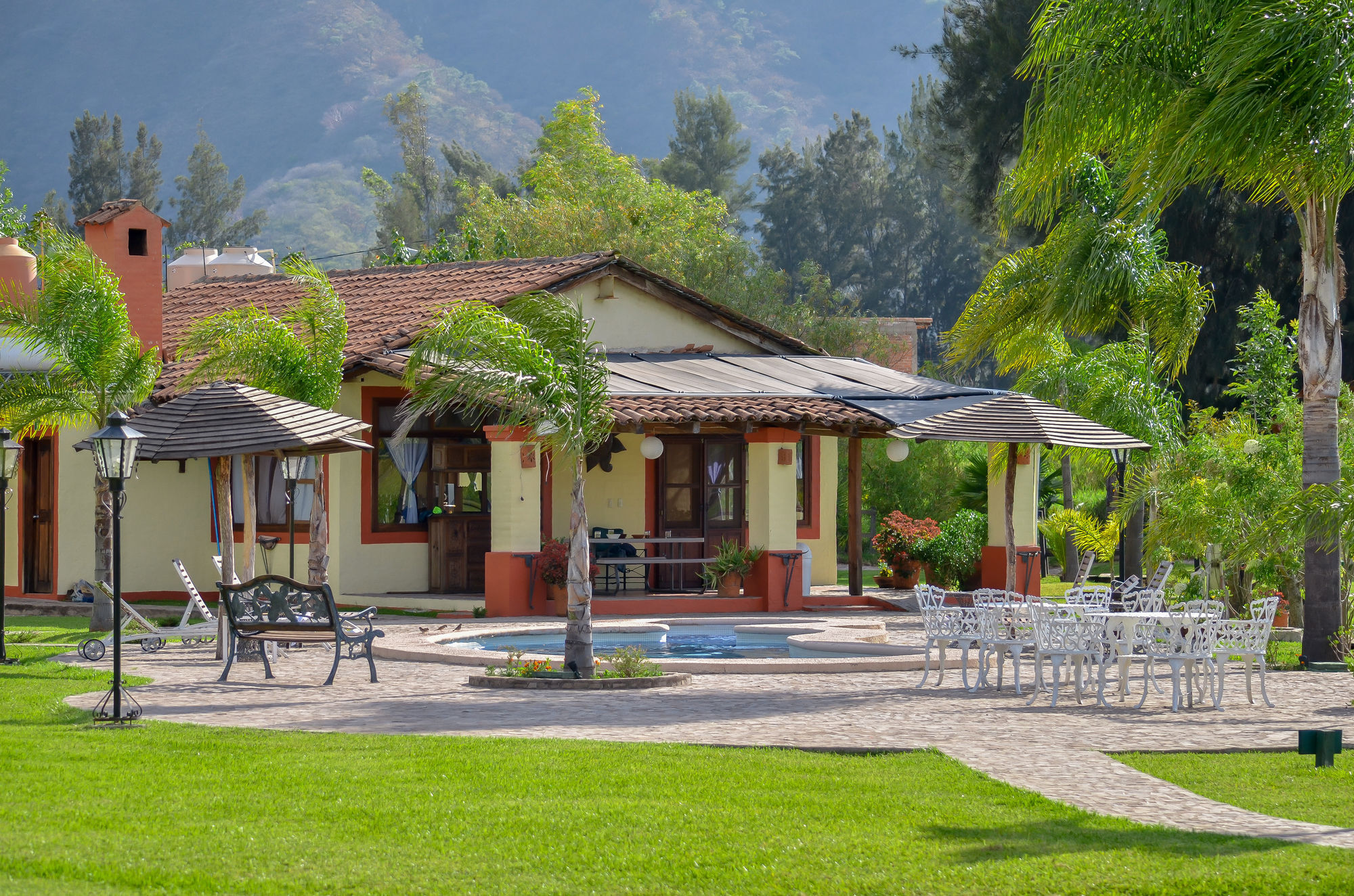 Hotel Rancho La Esmeralda Mascota Bagian luar foto